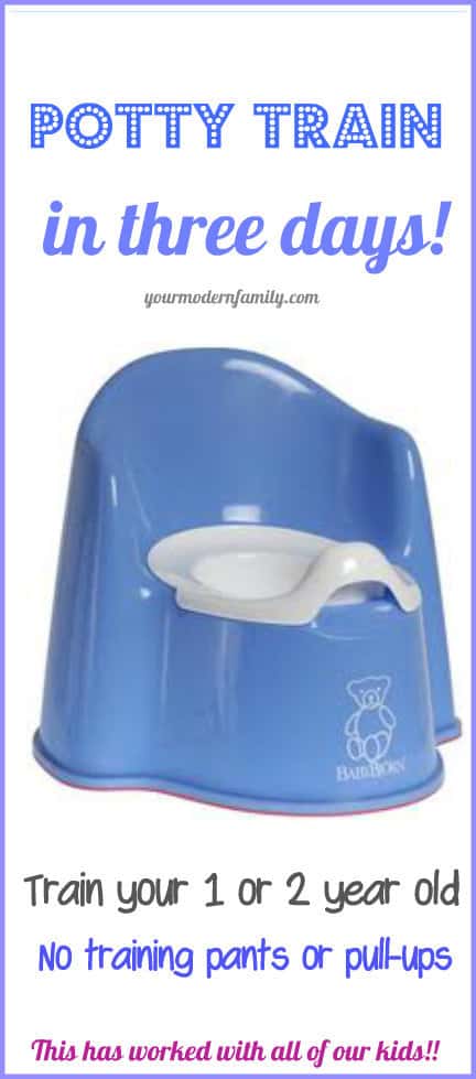 Potty Train in three days